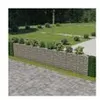 Image de vidaXL Mur de gabion Acier galvanisé 630x30x100 cm143573