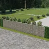 Image de Mur De Gabion Acier GalvanisÃ© 630 X 30 X 100 Cm