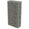 Image de vidaXL Mur En Gabion Avec Couvercles Acier Galvanisé 50 X 20 X 100 Cm