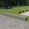 Image de vidaXL Mur à gabion avec couvercles Acier galvanisé 600 x 50 x 50 cm143581
