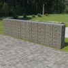 Image de vidaXL Mur à gabion avec couvercles Acier galvanisé 600 x 50 x 150 cm143582