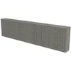 Image de vidaXL Mur Gabion Acier Galvanisé Avec Couvercles Pour Aménagement Paysager 600x50x150 Cm