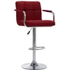 Image de vidaXL Vidaxl Chaise De Bar Bordeaux Tissu