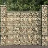 Image de vidaXL Mur en gabion avec couvercle Acier galvanisé 600 x 50 x 200 cm145089
