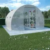 Image de vidaXL Serre 9 m² 300x300x200 cm