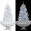 Image de vidaXL Arbre de Noël neigeux avec base de parapluie Blanc 170 cm284336
