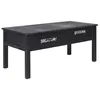Image de vidaXL Table basse Noir 100x50x45 cm Bois