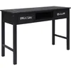 Image de vidaXL Table Console Noir 110x45x76 Cm Bois
