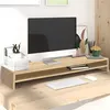 Image de vidaXL Support de moniteur Chêne Sonoma 100 x 24 x 13 cm Aggloméré800336