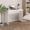 Image de vidaXL Bureau Blanc 90x40x72 cm Bois d'ingénierie800378