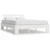 Image de vidaXL Cadre de lit sans matelas blanc 140x200 cm bois de pin massif283157