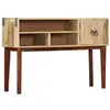Image de vidaXL Table console 115x30x76 cm Bois de manguier massif brut