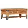 Image de vidaXL Table basse 110x52x45 cm Bois d'acacia solide