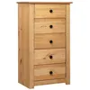 Image de vidaXL Buffet 46x40x89 cm Pin Gamme Panama282649