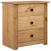 Image de Vidaxl Table De Chevet 46x40x57 Cm Pin Gamme Panama