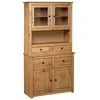 Image de Vidaxl Buffet Haut 93x40,5x180 Cm Pin Gamme Panama