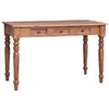 Image de vidaXL Bureau avec tiroirs 117x57x75 cm Bois de récupération massif