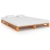 Image de vidaXL Cadre de lit de palette sans matelas 200x200cm bois massif285268