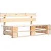 Image de vidaXL Vidaxl Banc Palette De Jardin Bois