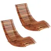 Image de vidaXL Chaises longues basculantes lot de 2 bois d'acacia277093