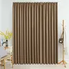 Image de vidaXL Rideau occultant avec crochets Taupe 290x245 cm