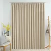 Image de vidaXL Rideau occultant avec crochets Beige 290x245 cm134449