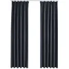 Image de vidaXL Vidaxl Rideaux Occultants Avec Crochets 2 Pcs Anthracite 140x245 Cm