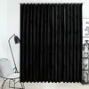 Image de vidaXL Rideau occultant avec crochets Velours Noir 290x245 cm134495