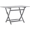 Image de vidaXL Vidaxl Table De Jardin Pliable 120x70x75 Cm Bois D'acacia Massif