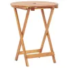 Image de vidaXL Table pliable de jardin 60x75 cm bois d'acacia massif46346