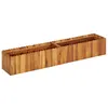 Image de vidaXL Lit surélevé de jardin 150x30x25 cm Bois massif d'acacia45919