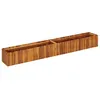 Image de vidaXL Lit surélevé de jardin 200x30x25 cm Bois massif d'acacia