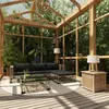 Image de vidaXL Salon de jardin 5 pcs avec coussins résine tressée gris46808