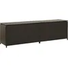 Image de vidaXL Vidaxl Boîte De Rangement De Jardin Résine Tressée 200x50x60 Cm Marron
