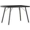 Image de vidaXL Bureau Noir 90x50x79 cm20270