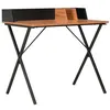 Image de vidaXL Bureau Noir et marron 80x50x84 cm20274