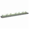 Image de vidaXL Lit surélevé à gabion Acier galvanisé 270x30x10 cm145636