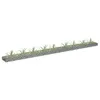 Image de vidaXL Lit surélevé à gabion Acier galvanisé 360x30x10 cm