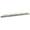 Image de vidaXL Lit surélevé à gabion Acier galvanisé 450x30x10 cm