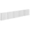Image de Vidaxl Lit SurÃ©levÃ© Ã Gabion Acier GalvanisÃ© 450x30x90 Cm