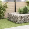 Image de vidaXL Lit surélevé cube à gabion Fil d'acier 60x60x60 cm