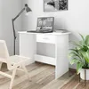 Image de vidaXL Vidaxl Bureau Blanc 100 X 50 X 76 Cm Bois D'ingénierie