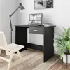 Image de vidaXL Bureau Noir 100x50x76 cm Bois d'ingénierie800550