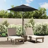 Image de vidaXL Parasol Anthracite 200x224 cm Aluminium