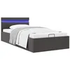 Image de vidaXL Cadre de lit à rangement hydraulique sans matelas 100x200 cm285601