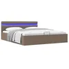 Image de vidaXL Cadre de lit à rangement hydraulique sans matelas 160x200 cm285628