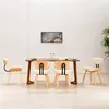 Image de vidaXL Chaises à manger lot de 6 crème bois courbé et similicuir278721