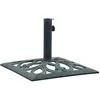 Image de Vidaxl Socle De Parasol Vert 12 Kg 49 Cm Fonte