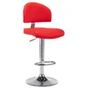 Image de vidaXL Tabouret de bar Rouge Similicuir249650