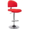 Image de vidaXL Tabouret De Bar Rouge Similicuir